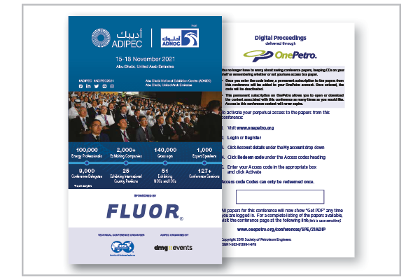 Technical Conference Presentation Access Cards